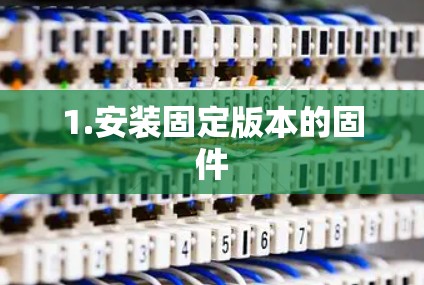 1.安装固定版本的固件