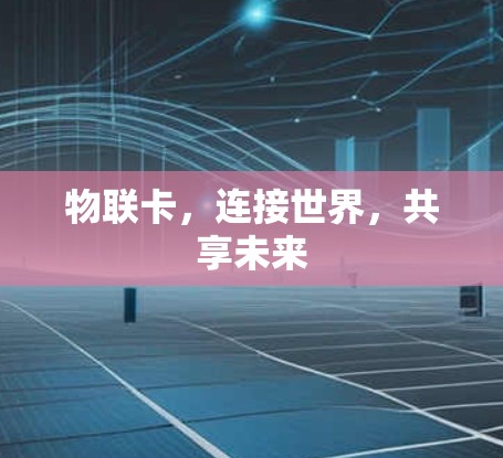 物联卡，连接世界，共享未来