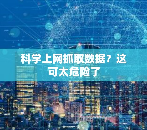 <strong>科学上网</strong>抓取数据？这可太危险了