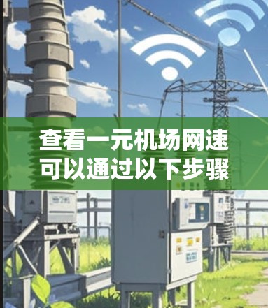 查看一元机场网速可以通过以下步骤进行