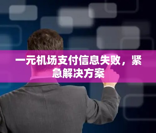 一元机场支付信息失败，紧急解决方案
