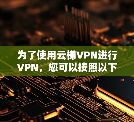 为了使用云梯VPN进行VPN，您可以按照以下步骤进行操作