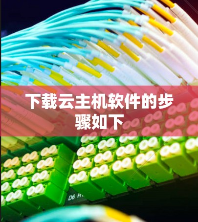 下载云主机软件的步骤如下