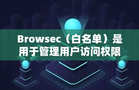 Browsec（白名单）是用于管理用户访问权限和访问控制的工具。如果遇到连接问题，通常可能与以下原因相关