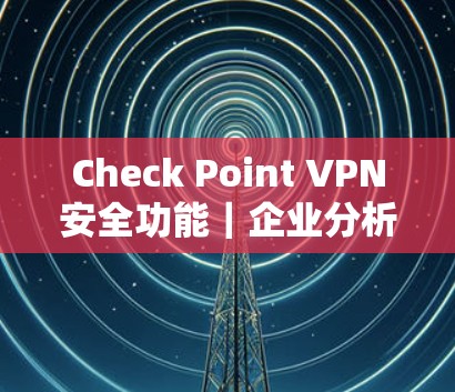 Check Point VPN安全功能｜企业分析